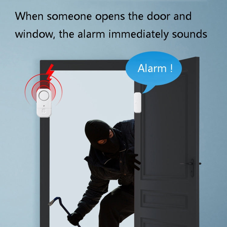N911S Puerta de la casa Alarma de inducción de la ventana Puerta del hogar Alarma antirrobo inalámbrica magnética