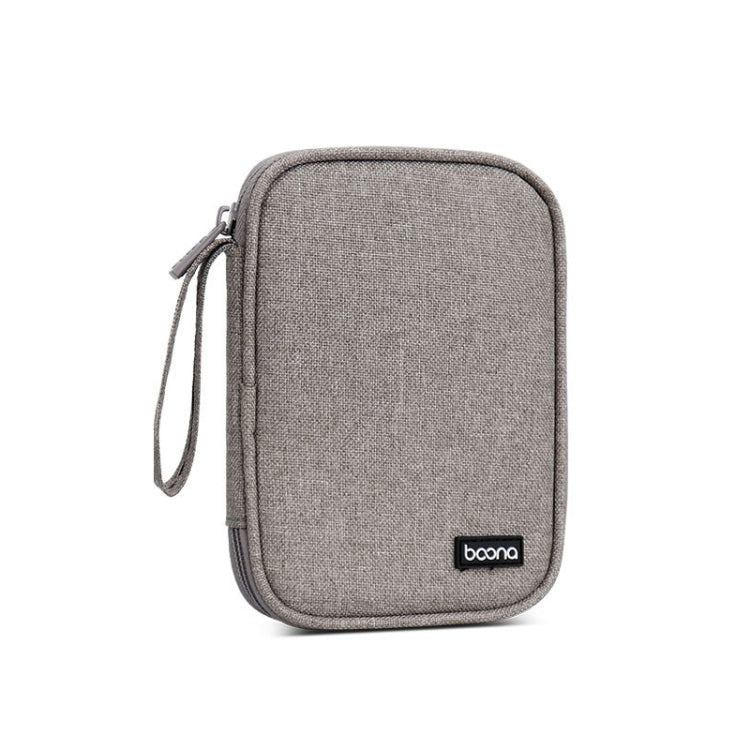 Baona BN-C003 Cubierta de protección de disco duro móvil Bolsa de disco duro de almacenamiento portátil, Double-layer (Gray), Double-layer (Black), Single-layer (Gray), Single-layer (Black)