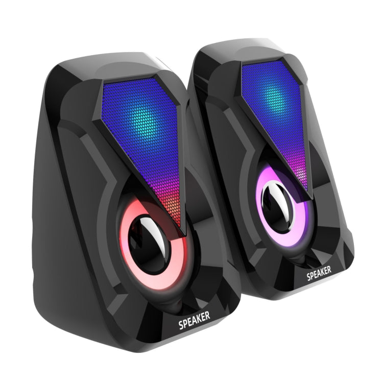 Altavoz de computadora con cable USB Audio de juego de escritorio para el hogar, 1053