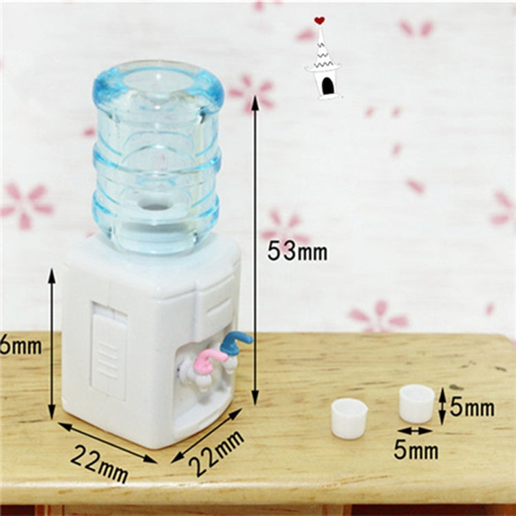 Mini dispensador de agua casa de muñecas accesorios de juguete en miniatura, Water Dispenser