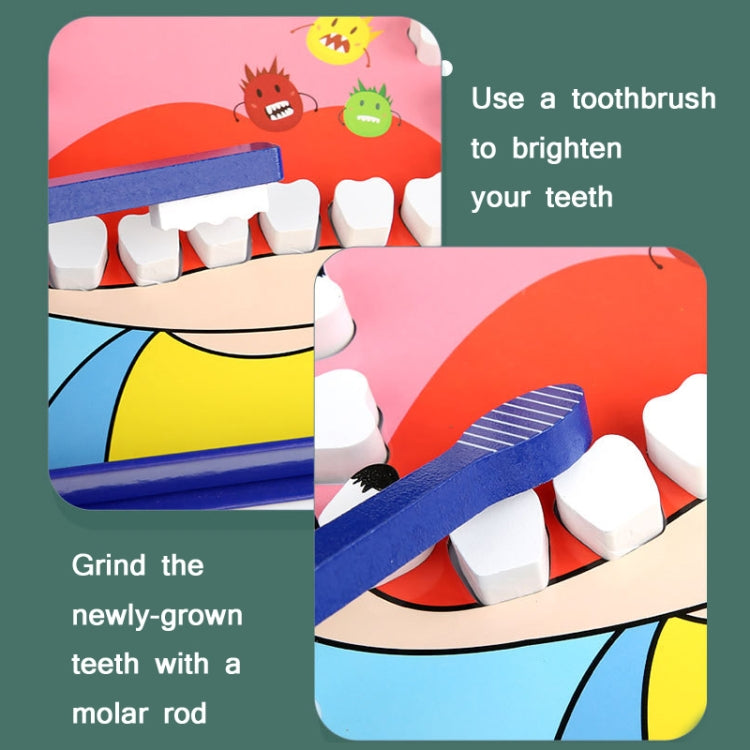 Niños Juego de rol educativo Simulación Traje de dentista de madera, Dentist Suit
