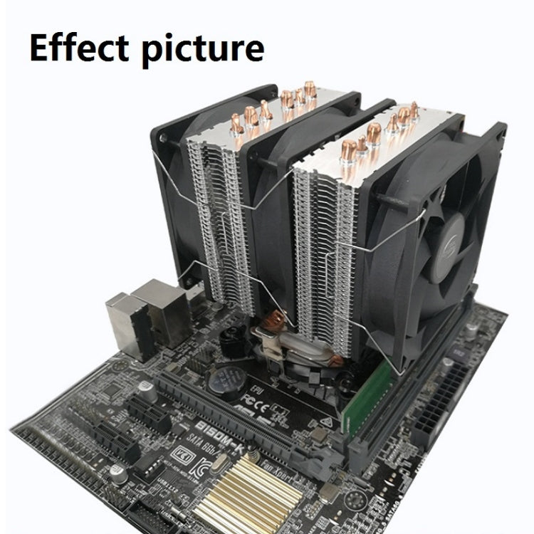 COOL STORM CT-4U-9cm Heat Pipe Dual-Tower CPU Radiador Tubo de cobre Ventilador de 9 cm para plataforma Intel/AMD Especificación:, Aurora Single Fan 3 Line, Aurora Single Fan 4 Line, Aurora Double Fan 3 Line, Aurora Three-fan 3 Line                    ...