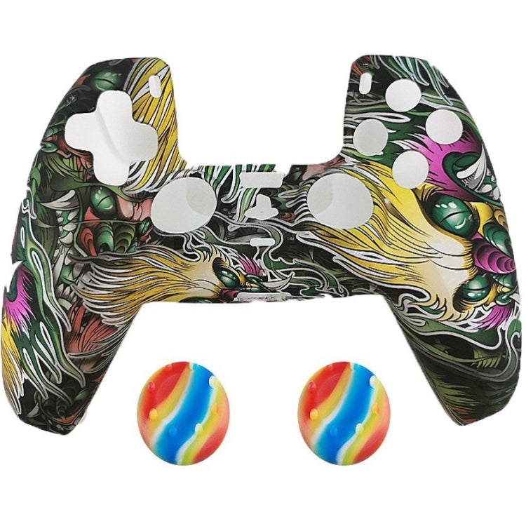 2 PCS PS5 Gamepad Funda protectora de silicona