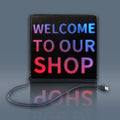 Pantalla de mochila LED Versión de Bluetooth Pantalla a todo color inteligente Pantalla de publicidad LED, YSP-001