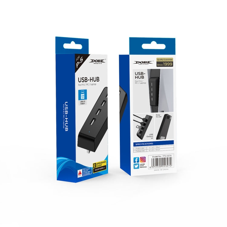 DOBE TP5-0576 HUB USB Convertidor HUB de extensión de transmisión de alta velocidad para PS5, TP5-0576