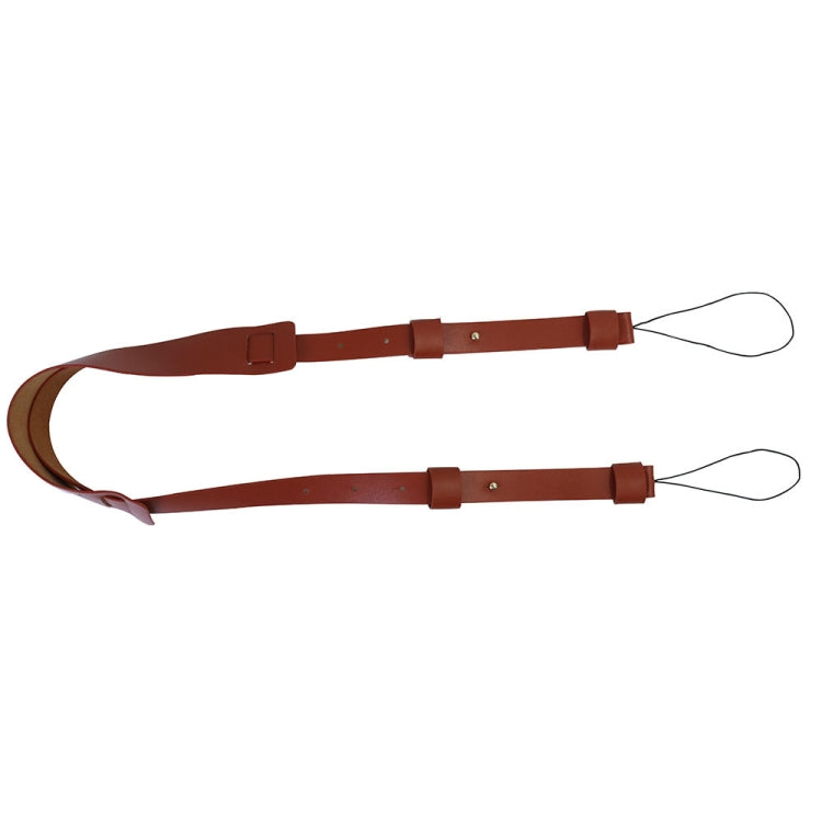 Correa de cuerda para colgar en el cuello para colgar en el hombro de la cámara de cuero de vaca