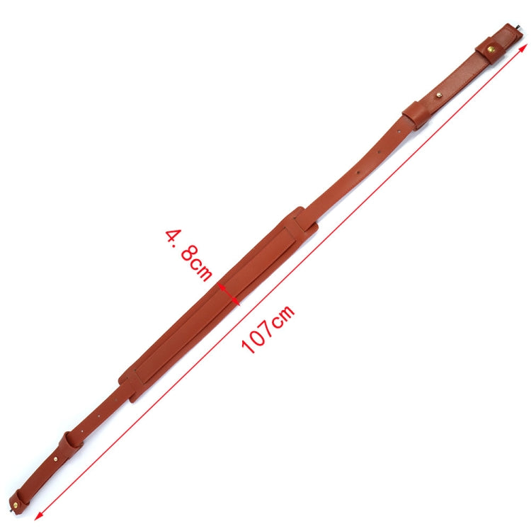 Correa de cuerda para colgar en el cuello para colgar en el hombro de la cámara de cuero de vaca