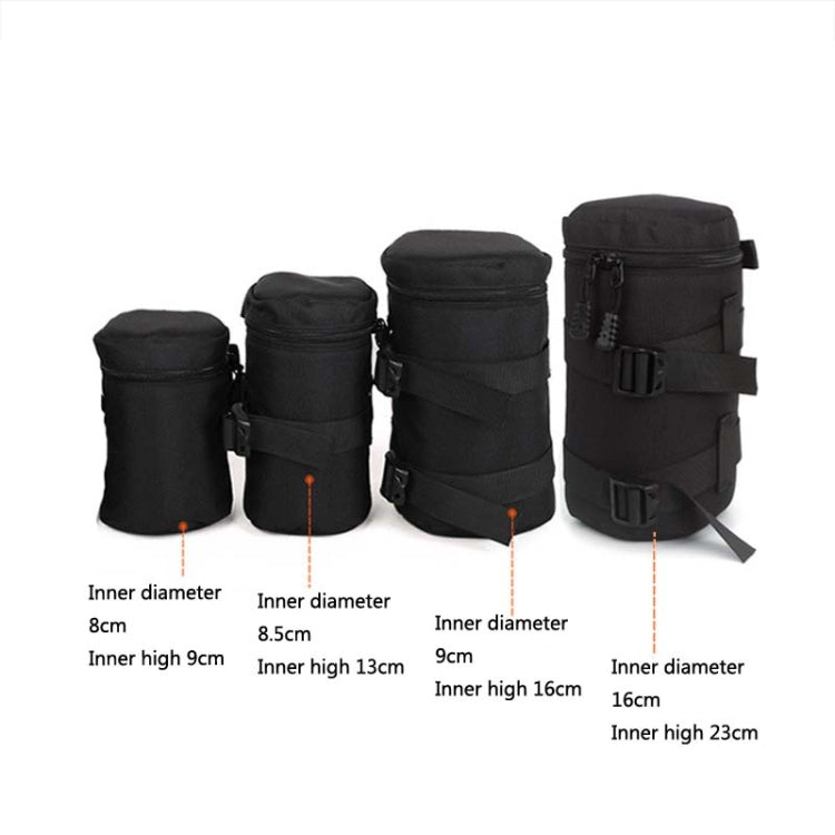 5603 Bolsa para lente de cámara SLR resistente al agua y a los golpes resistente al desgaste, S, M, L, XL