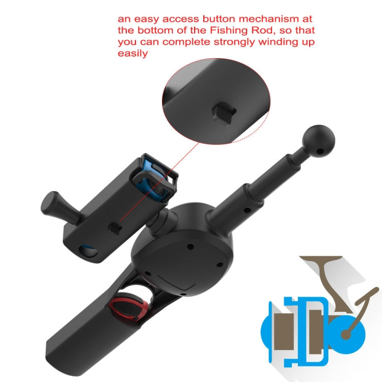 JYS NS192 caña de pescar juego mango accesorios para Nintendo Switch, NS192