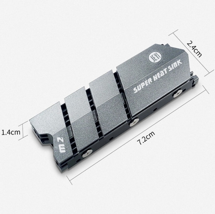 Enfriador de disco duro sin rodamientos JEYI ColdFish M.2 para NVME/Ngff