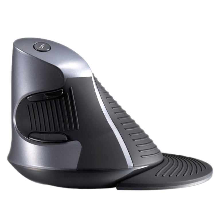 DELUX M618 Ratón inalámbrico ergonómico de caracol vertical de 6 teclas, Wireless