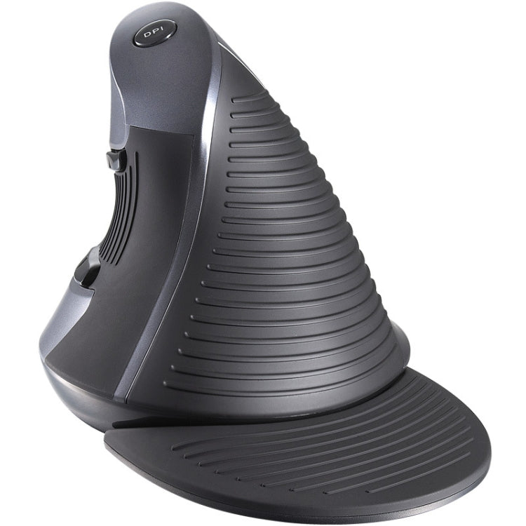 DELUX M618 Ratón de mano vertical de 6 teclas Ratón ergonómico con cable, longitud del cable: 1,5 m, Wired