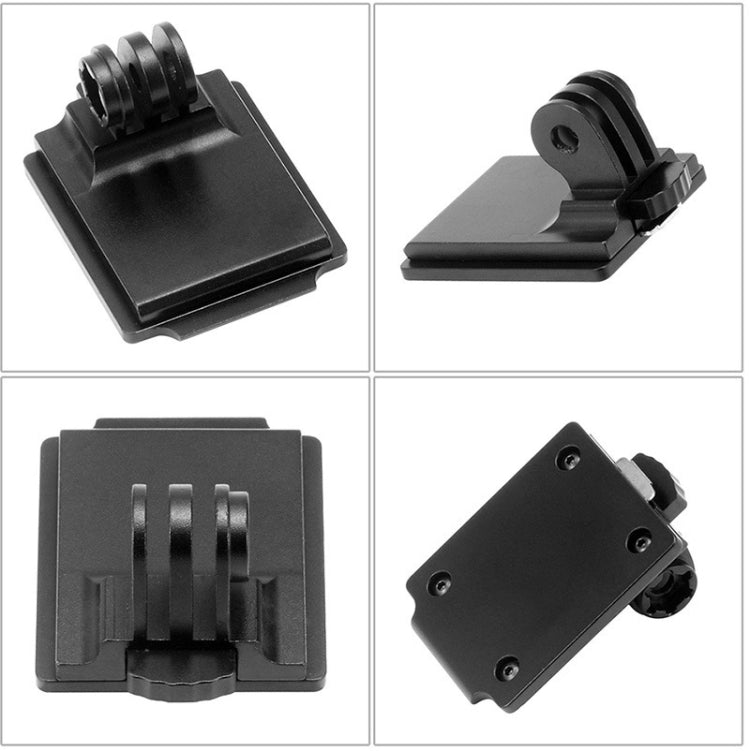 Adaptador de base de casco Soporte fijo Hunting CS NVG para GoPro HERO9 Black /HERO8 Black /7/6/5/5 Session /4 Session /4 /3+ /3/2/1, DJI Osmo Action, Xiaoyi y otras cámaras de acción, Upgraded Version, Classic Version