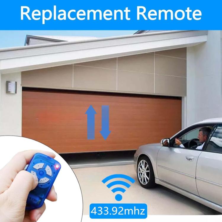 Control remoto para puerta de garaje ATA PTX4 CRX-1 / CRX-2 de 433,92 MHz