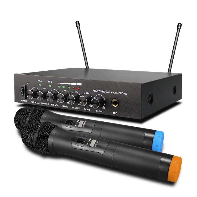 S-16-1 Hogar Smart TV U Segmento Micrófono inalámbrico Bluetooth con reverberación de sintonización 1 en 2, enchufe de EE. UU.
