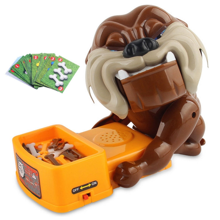 Cartoon Creative Beware of the Dog Bite Hand Novedad Tricky Toys, tamaño mediano, Middle Poodle without Card, Middle Poodle