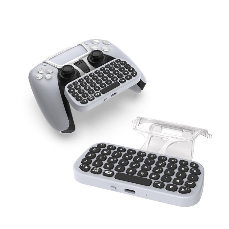 DOBE TP5-0556 Teclado Bluetooth Gamepad inalámbrico con conector para auriculares para PS5, TP5-0556 Bluetooth Keyboard