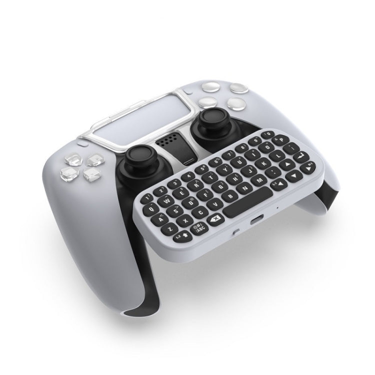 DOBE TP5-0556 Teclado Bluetooth Gamepad inalámbrico con conector para auriculares para PS5, TP5-0556 Bluetooth Keyboard