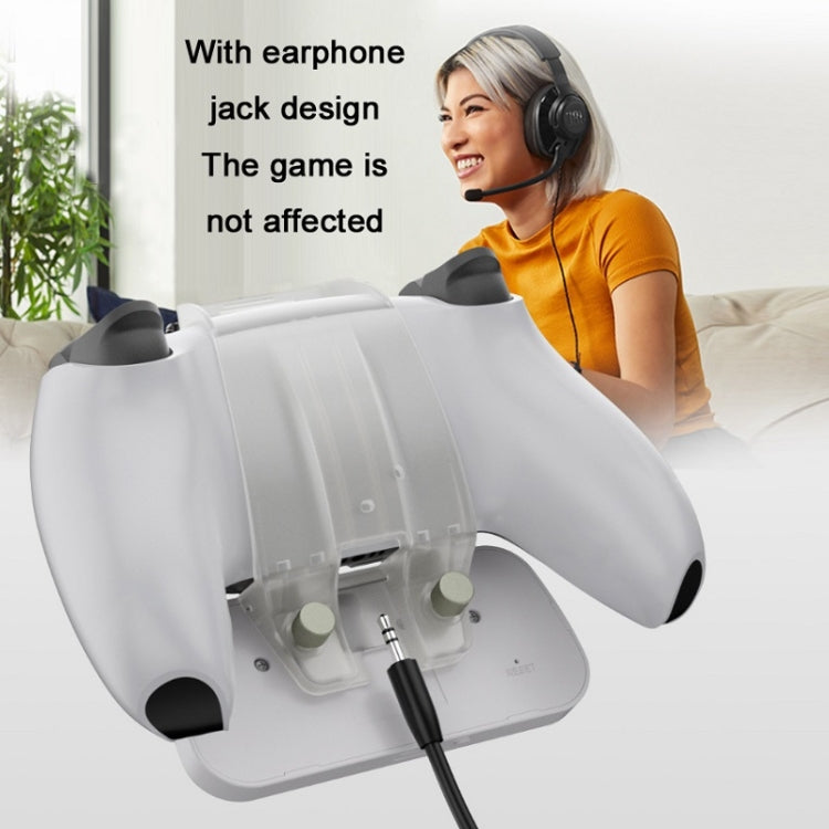DOBE TP5-0556 Teclado Bluetooth Gamepad inalámbrico con conector para auriculares para PS5, TP5-0556 Bluetooth Keyboard