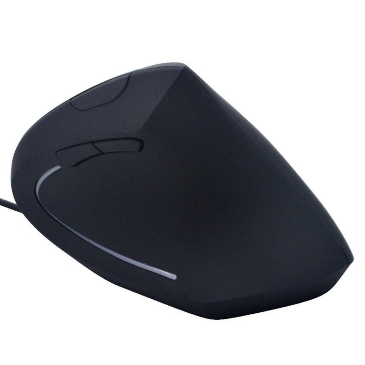 JSY-5 Ratón vertical óptico con cable USB láser de 6 teclas
