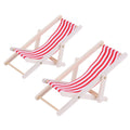 2 uds. 1:12 tumbona de playa modelo de simulación escena de playa al aire libre accesorios de disparo se pueden plegar, Beach Lounge Chair(Red), Beach Lounge Chair(Purple), Beach Lounge Chair(Yellow), Beach Lounge Chair(Sky Blue)                       ...