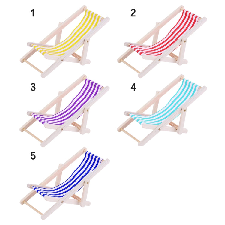 2 uds. 1:12 tumbona de playa modelo de simulación escena de playa al aire libre accesorios de disparo se pueden plegar, Beach Lounge Chair(Red), Beach Lounge Chair(Purple), Beach Lounge Chair(Yellow), Beach Lounge Chair(Sky Blue)                       ...