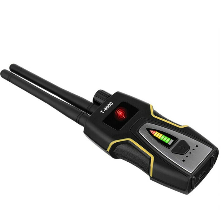 Detector de señal inalámbrico T8000, cámara de búsqueda de ubicación de defensa GPS, instrumento de detección anti-seguimiento anticaída