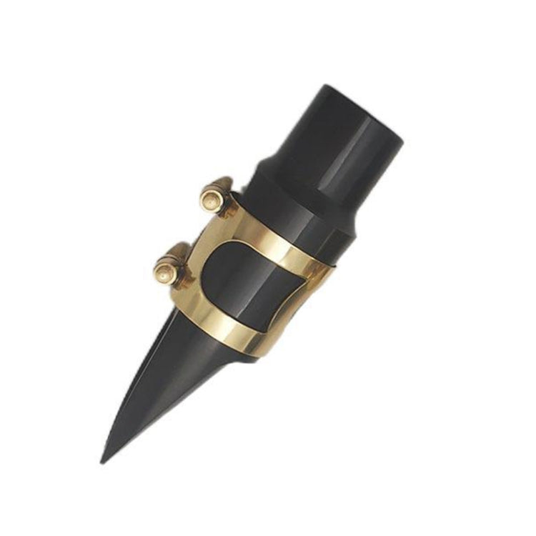 Boquilla de saxofón + clip para sombrero Accesorios para instrumentos de viento, Tenor, Alto, Treble