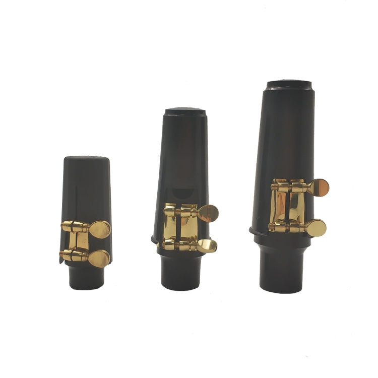 Boquilla de saxofón + clip para sombrero Accesorios para instrumentos de viento, Tenor, Alto, Treble