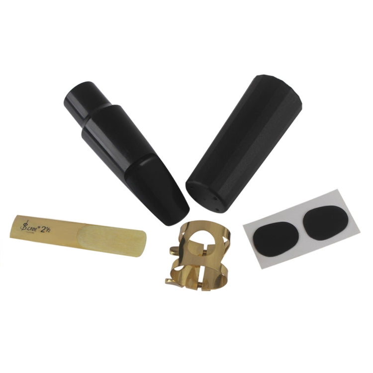 Boquilla de saxofón + clip para sombrero Accesorios para instrumentos de viento, Tenor, Alto, Treble
