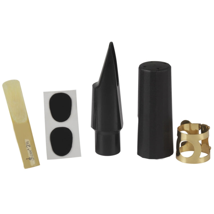 Boquilla de saxofón + clip para sombrero Accesorios para instrumentos de viento, Tenor, Alto, Treble