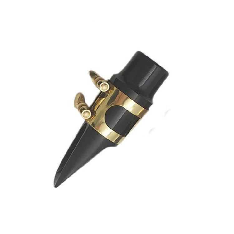 Boquilla de saxofón + clip para sombrero Accesorios para instrumentos de viento, Tenor, Alto, Treble