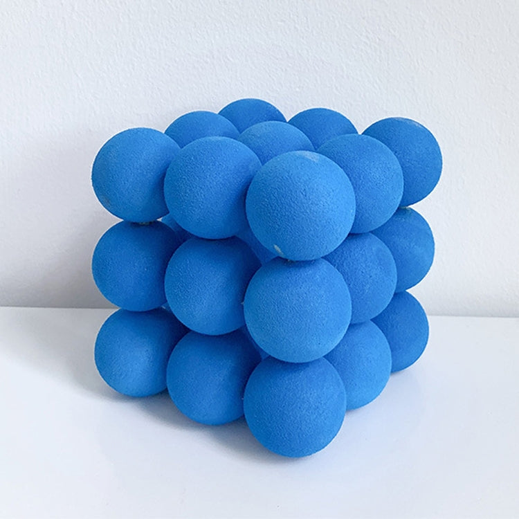Accesorios para fotos de adorno de fondo de estudio, Translucent Blue Round Sheet, Translucent Blue Cross Circle, Blue Round Acrylic Ornament, Blue Square Acrylic Ornament, Acrylic Clock, Translucent Acrylic Clock, Blue Ball Rubik Cube, Blue Plaster   ...