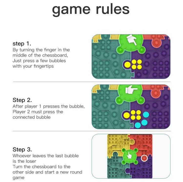 Juguete de descompresión de rompecabezas de escritorio de silicona, especificación:, Chessboard, ChessBoard Upgrade