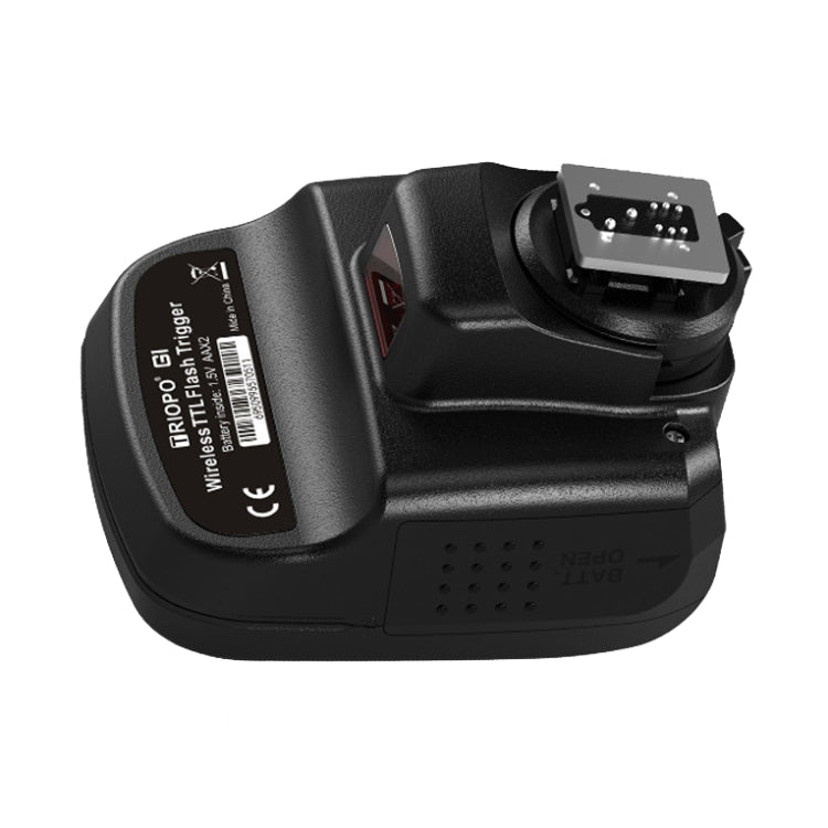 TRIOPO G1 Control remoto TTL Disparador inalámbrico 2.4GHz Transmisor inalámbrico para cámara Canon / Nikon, G1