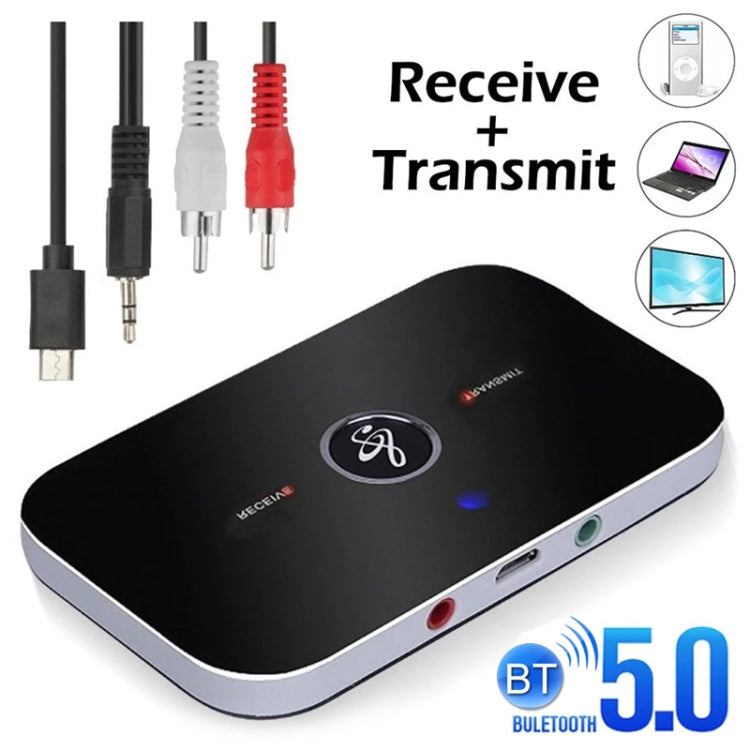 B6 Adaptador Bluetooth 5.0 Receptor y transmisor de audio inalámbrico