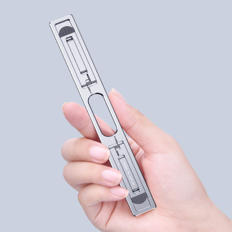 Oatsbasf K01 Base de elevación de escritorio ajustable Radiador de aleación de aluminio Soporte plegable para computadora portátil