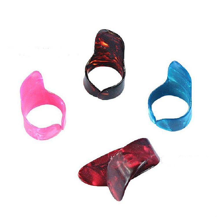 M02219 Barra deslizante de plexiglás 4 en 1 + Barra deslizante de acero inoxidable + Selección de dedo de guitarra de celuloide + Juego de caja de plástico, Plexiglass Slid Bar