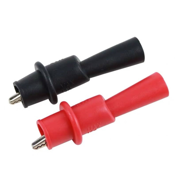 10 pares de multímetro pinza de cocodrilo condensador Clip cubierta pluma accesorios universales conector Clip de prueba