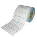 Sc5030 Etiqueta de código de barras impermeable de papel térmico de tres pruebas de doble fila, 50 x 40 mm (2000 Pieces), 50 x 35 mm (2000 Pieces), 50 x 30 mm (2000 Pieces), 50 x 25 mm (2500 Pieces), 50 x 20  mm (5000 Pieces), 40 x 80  mm (1000 Pieces)...
