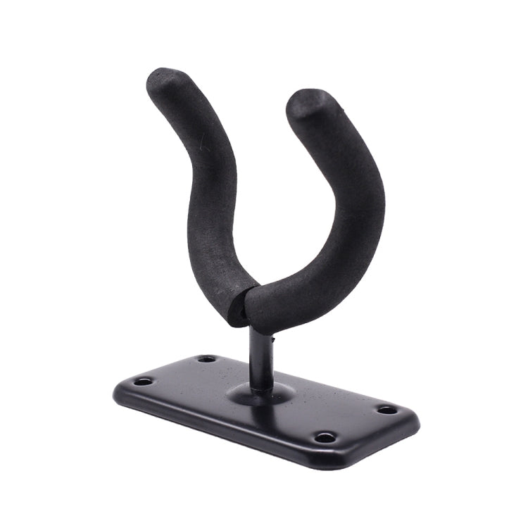 Gancho de pared de metal + esponja para guitarra / ukelele, Metal + Sponge Wall Hook