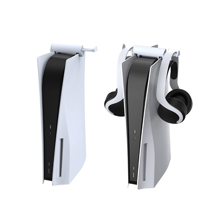 Soporte de gancho doble retráctil para auriculares de consola de juegos para PS5