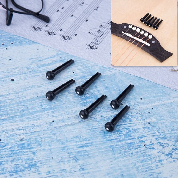Clavo de cuerda de cono cónico de plástico de 100 piezas para guitarra