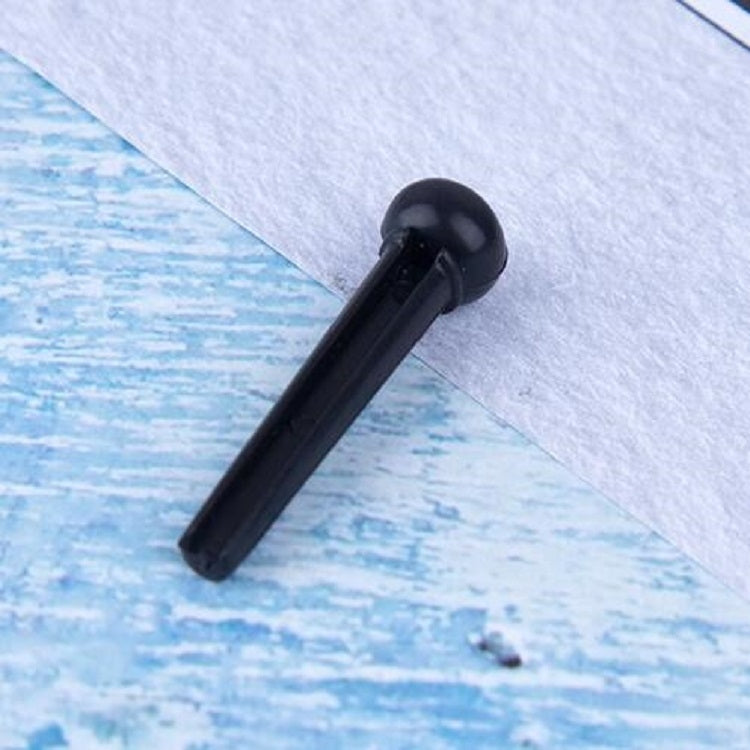 Clavo de cuerda de cono cónico de plástico de 100 piezas para guitarra