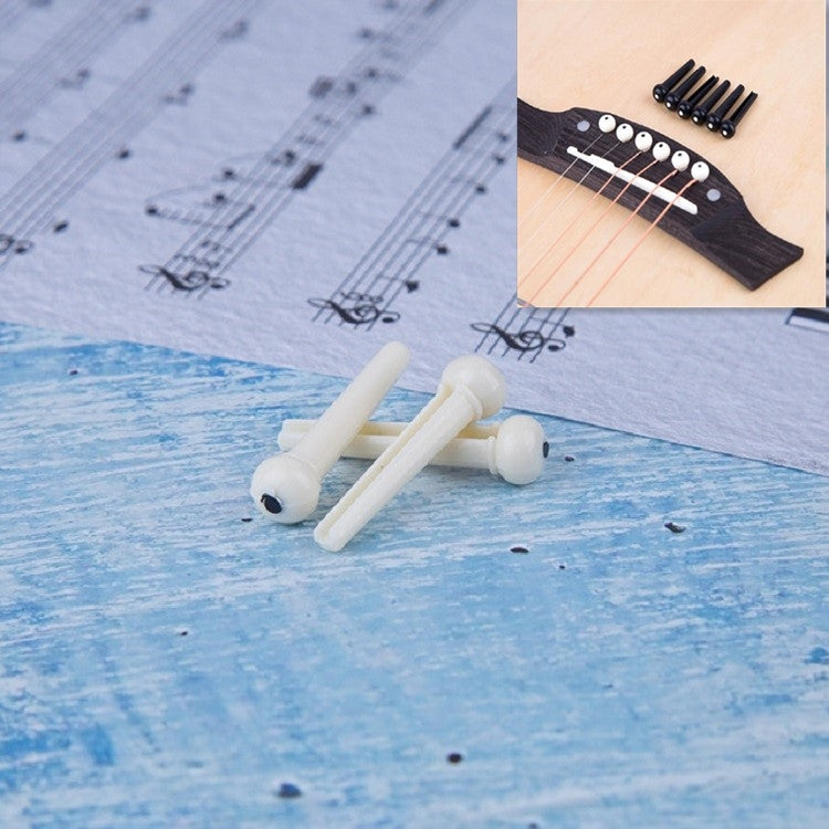 Clavo de cuerda de cono cónico de plástico de 100 piezas para guitarra