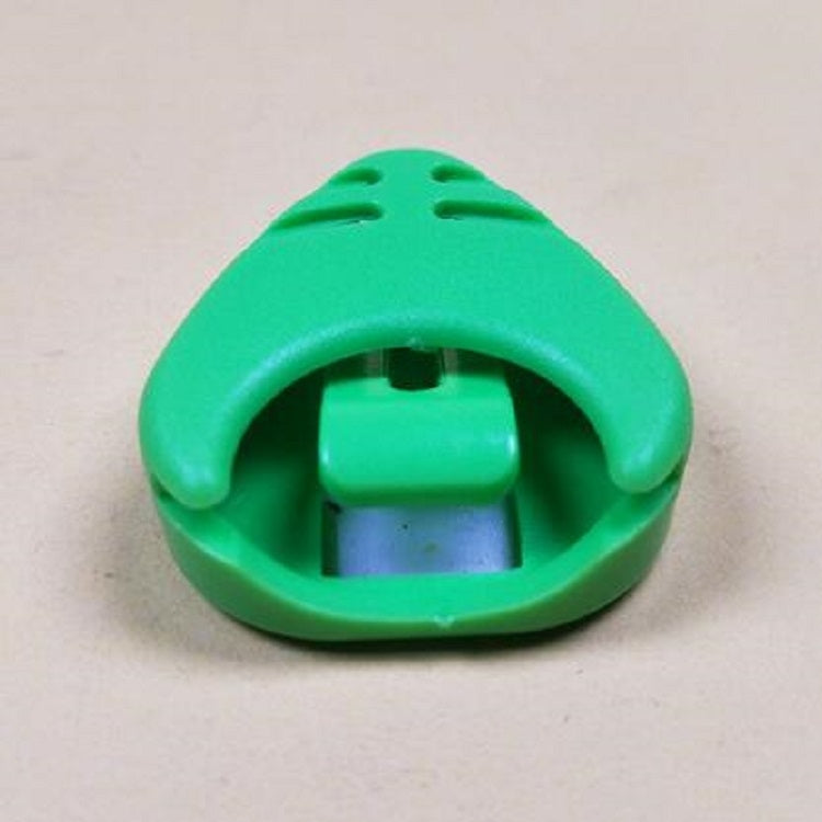 Caja de almacenamiento de ABS de 100 piezas para púa de guitarra, entrega de colores aleatorios, Heart-shaped Pick Box, Large Triangular Pick Box