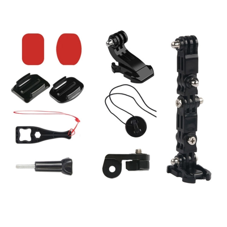 Juego de 2 cascos de ciclismo con brazo multiarticulación adhesivo para DJI Osmo Action, GoPro HERO9 Black/HERO8 Black/7/6/5/5 Session/4 Session/4/3+/3/2/1, Xiaoyi y otrosCámaras de acción, Style 3 Cycling Helmet Kit, Style 4 Cycling Helmet Kit        ...