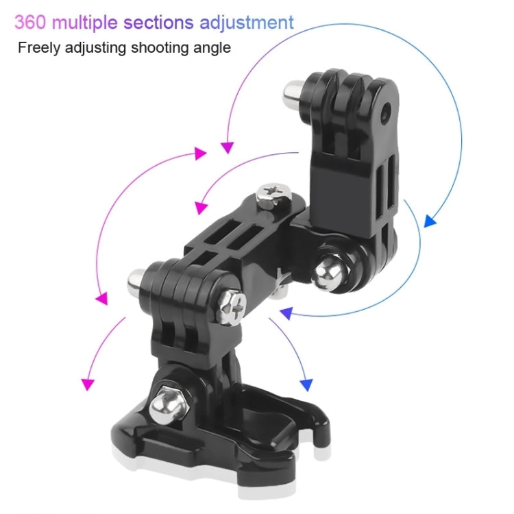 Juego de 2 cascos de ciclismo con brazo multiarticulación adhesivo para DJI Osmo Action, GoPro HERO9 Black/HERO8 Black/7/6/5/5 Session/4 Session/4/3+/3/2/1, Xiaoyi y otrosCámaras de acción, Style 3 Cycling Helmet Kit, Style 4 Cycling Helmet Kit        ...