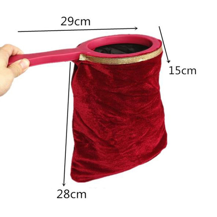 2 uds bolsa de cambio de trucos de magia bolsa Universal de magia para principiantes, Change Bag(Red), Change Bag(Blue), Change Bag(Black), Change Bag(Red Star), Change Bag(Blue Star)