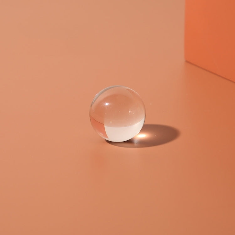 Esfera transparente Cosméticos Productos de joyería Accesorios de tiro comercial Bodegones Accesorios de fotografía, 3cm Diameter